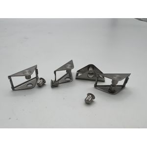 Custom Metal Triangular Connector – High Strength | Precision Stamping | Heat