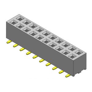 2.00mm Dual Row PCB Header Connector 2*2PIN To 2*40PIN With Pegs