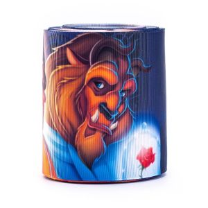 ribbon for baby kids decoration heat transfer Cartoon princess printed grosgrain