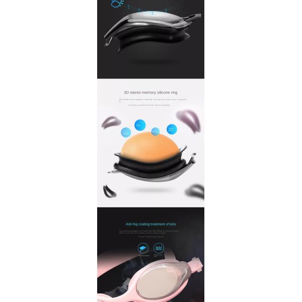 Swimming Goggles Full Protection with Nose Clip Earplugs,Swim Pool Goggles for Men Women kids,EASY ADJUSTMENT