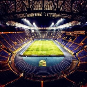 Reliable Steel Gym Building Lightweight Large Scale Prefabricated Stadium