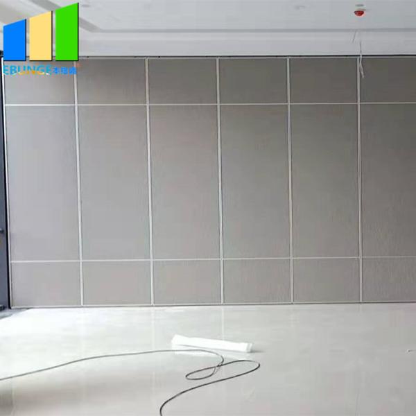 Folding Sliding Partition Walls MDF Melamine Movable Soundproof Walls Partition
