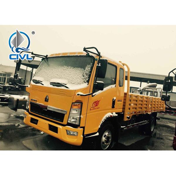 1 - 10 Ton Cargo Truck Sinotruk New Howo 4x2 Light Duty Commercial Cargo Trucks ZZ1047C2813C145