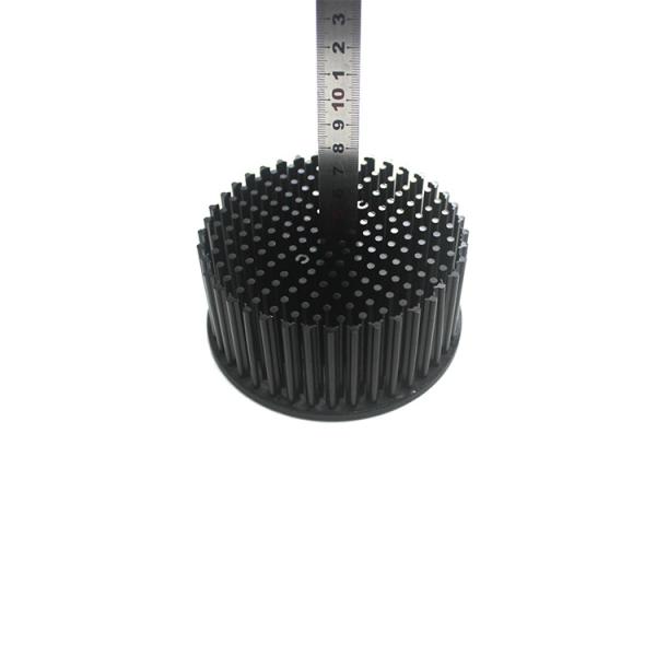 Buy Dimensions 100X70mm Cold Forging Heat Sink Anodizing Black For Led Light at wholesale prices