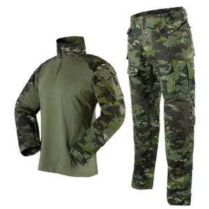 Tactical Wear Split Leather Pants for B2B Requirements