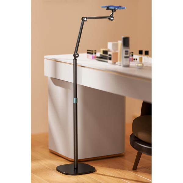 360 Rotate Adjustable Tablet Stand Aluminum Alloy Carbon Steel Flexible Arm