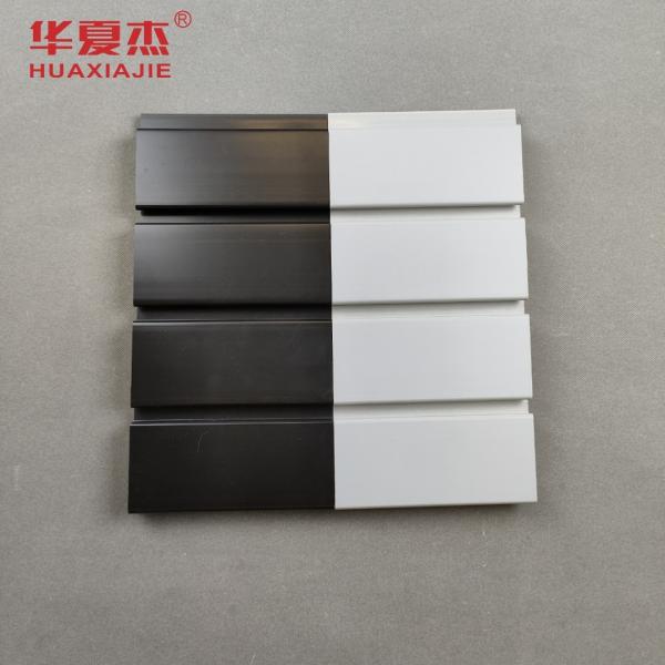 Buy 1.7kg/M Easy Installation PVC Slatwall Panels Indoor Decoration Material Garage Wall Panel at wholesale prices
