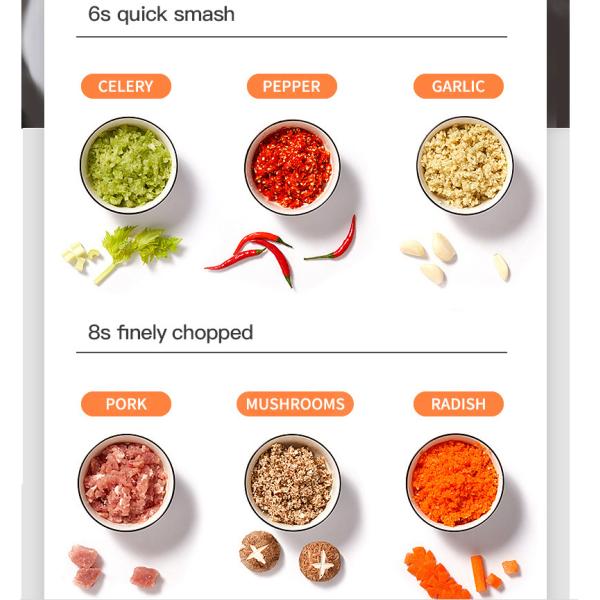 Large Capacity Pure Copper Motor Multifunction Grinder for Vegetable Cutting and Juicing