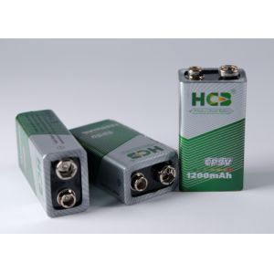 1200mAh Capacity 9V RFID Li Mno2 Battery