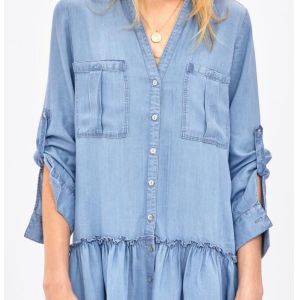 Plastic Shiny Pearl Denim Shirt Buttons White / Black Color With 4 Holes