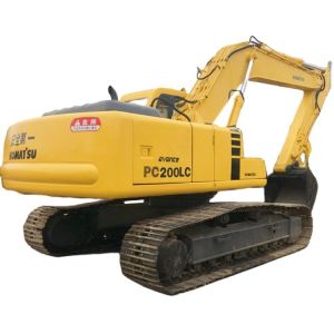 Good Condition Komatsu PC200-6 Excavator with ORIGINAL Hydraulic Valve and Parts