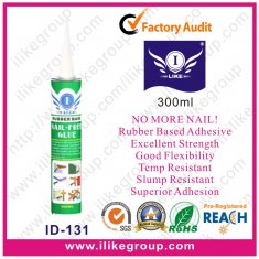 Strong Glues , Multipurpose Adhesive Liquid Nail With Synthetic Rubber Based