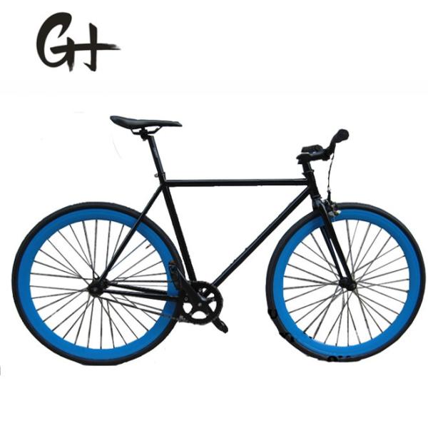 700C Fixed Gear Bicycle with Caliper Brake and Hi-Ten Steel Frame OEM Parts USA