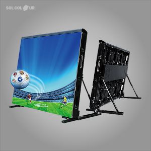 Quality 960x960mm High Protection Sport Stadium Perimeter LED Display With Soft Mask for sale