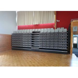 Indoor Movable Telescopic Grandstands Automatically Folding Seating For Sport