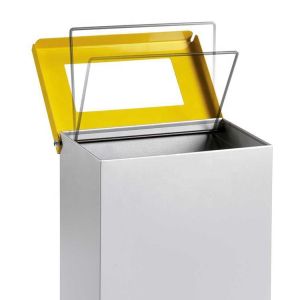 Public Grey Customized 30L Multi Compartment Trash Can