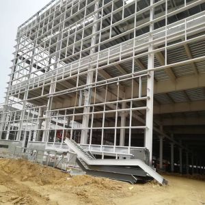 Durable Light Steel Frame Building Construction Weather Resistant Steel