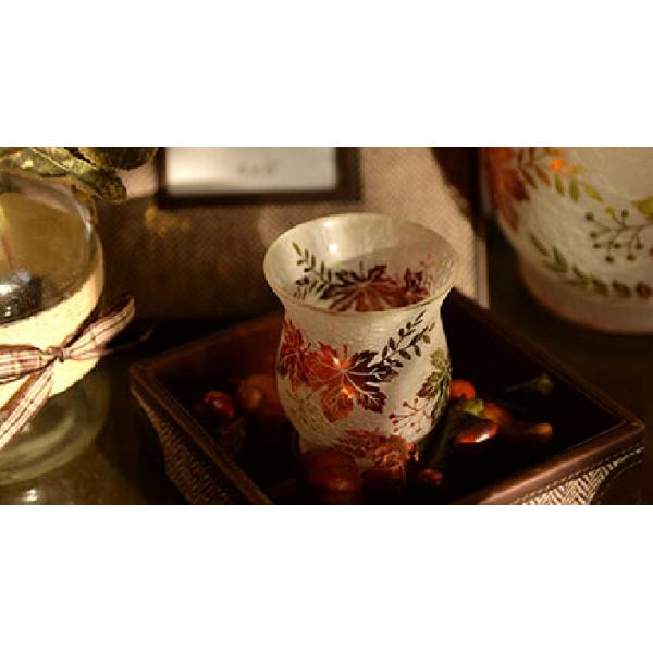 Buy glass hurricane w/decor at wholesale prices