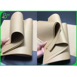 100% Virgin Pulp 135g 170g 250g Brown Kraft Paper Reel For Gift Carton Box