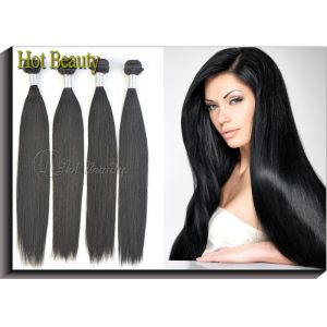 Quality Glossy Straight Unprocessed 12&quot; 14&quot; Virgin Peruvian Hair Extensions For Adults for sale