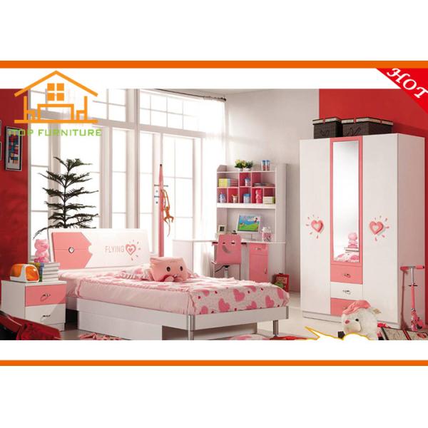 Buy 2016 High Quality pink complete kids bedroom Colorful Kid Car Bed Children Bedroom Bed For Two Children at wholesale prices