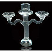 Quality Crystal Transparent Candlestick for sale