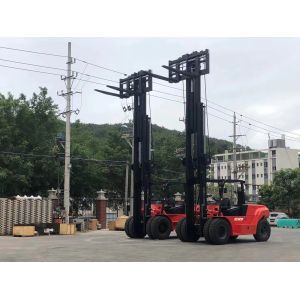 China 12 Tons Heavy Duty Forklift With Cummins Engine on sale