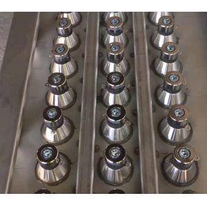 China 50W Cleaning Pzt Ultrasonic Transducer 20khz 28k 40k 80k 200k on sale