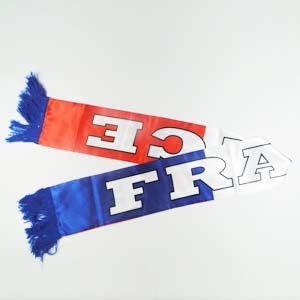 Quality National Advertising Promotional France Scarf for sale