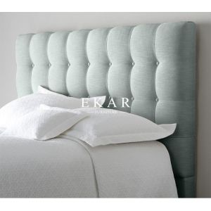 Soft Fabric Latest Double Bed Design Furniture