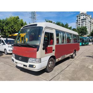 China 23 Seats  Second Hand Tour Bus with Manual Transmission on sale