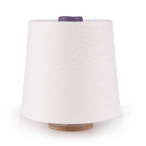Raw White 40S/3 TFO Spun Polyester Thread SZ Twist For Sewing