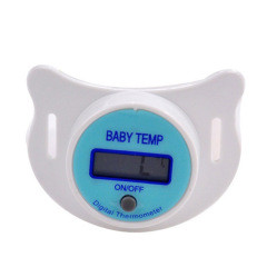 Waterproof Digital Thermometer Nipple-like baby pacifier thermometer