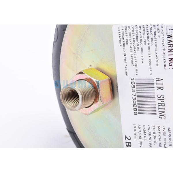 Firestone Bellows NO.20-2 Rubber Air Spring With Two Pillars Stick Nuts On Each Plate