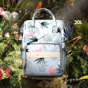Waterproof Ourtdoor Polylester Large Diaper Bag Backpack 15L 20L