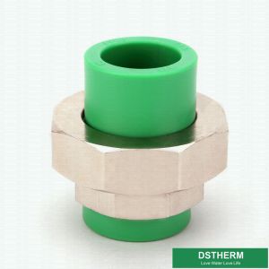 Industrial Double Threaded Union PPR Pipe Fittings 20 X 1 / 2" Good Impact