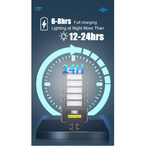 High Lumen Long Working Time Outdoor 50W 100W 150W 200W 250W 300W Pole Led Solar Street Light Battery