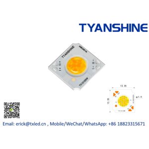 China CXA1520 COB LED 12Watt Bi-color White LED COB Array 33V CCT Dimming 2700K-6500K on sale