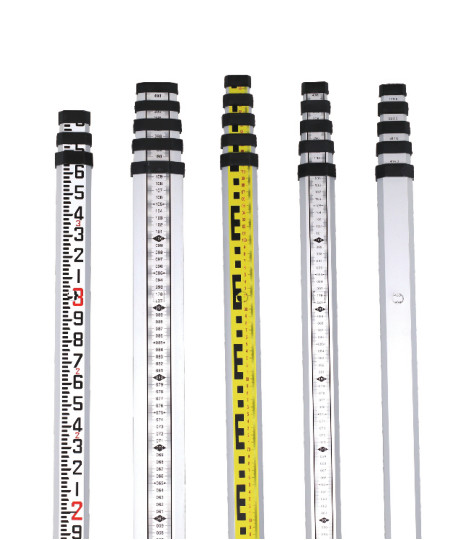 Buy 7m Telescopic Levelling Staff Aluminum Dual Faces Levelling Rods at wholesale prices