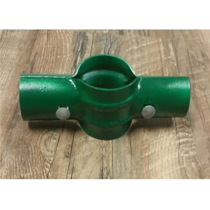 Quality Galvanized Steel Chain Link Fence Fittings Line Rail Clamps 1 5/8&quot; X 1 3/8&quot; for sale