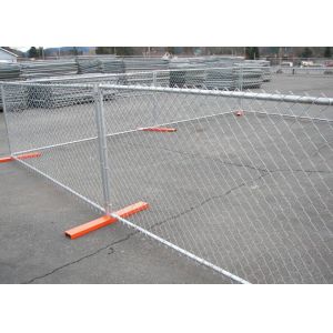 Quality Square Hole 6*12 Ft Chain Link Mesh Fabric For Construction Site for sale