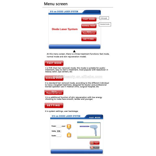 Portable CE approved 808nm laser medical machine diode hair removal laser machine price