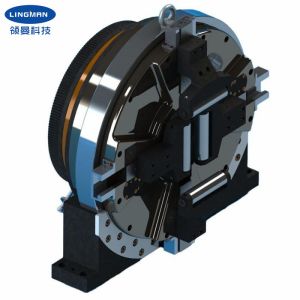 Full Stroke Main Pneumatic Rotary Chuck For Laser Special Pipe Cutting Machine