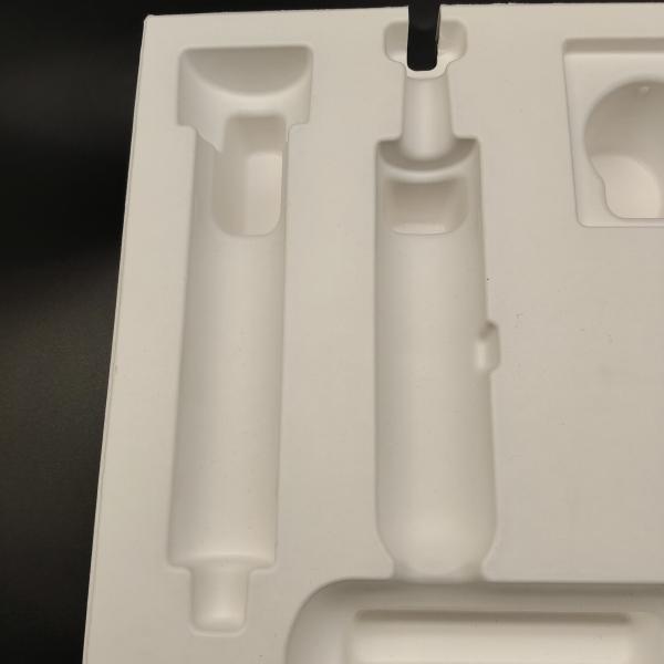 High-end High-speed Hair Dryer Set with White Sugarcane Pulp Wet-pressed Paper Pulp Molding Base - Thickened, Hardened, Drop-proof, Shockproof,