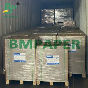 300gsm 400gsm 64x90cm One Sided Coated Duplex Board Paper Grey Back For Packing