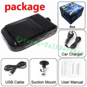 HD720P Portable CAR DVR camera with 2.5'' TFT Colorful Screen F400B