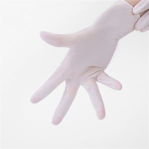 Quality Anti Allergy EO Medical Consumable Items Disposable Latex Examination Gloves for sale