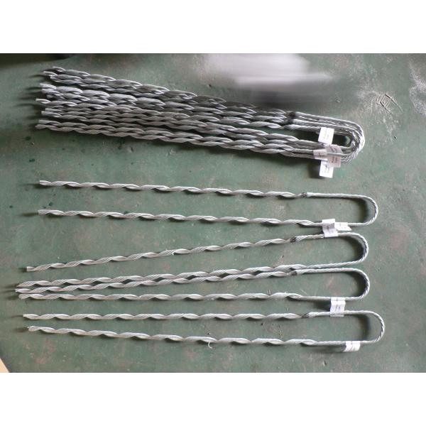 Buy 901mm Wire Clamp Galvanized Preformed Guy Grip Dead End at wholesale prices