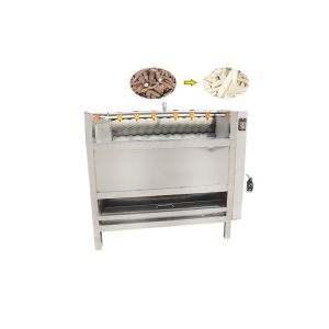 Vegetable Potato Washing And Peeling With Brush Washer