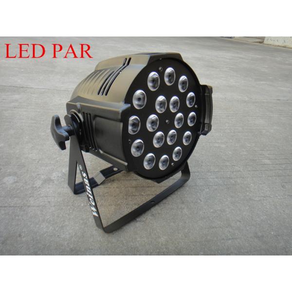 Buy 18PCS 10W RGBWY 5 In 1 LED Par Light 9 Channels LED Par Can For Night Club at wholesale prices